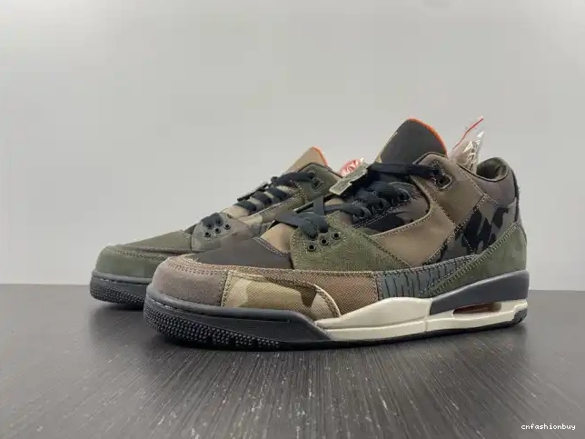 Air Retro 3 Patchwork Jordan DO1830-200 Camo 0611